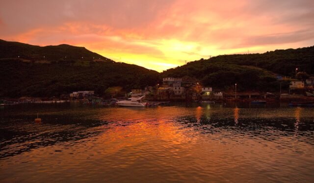 Sunset over Clearwater Bay