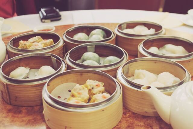 A large assortment of Dim Sum’s