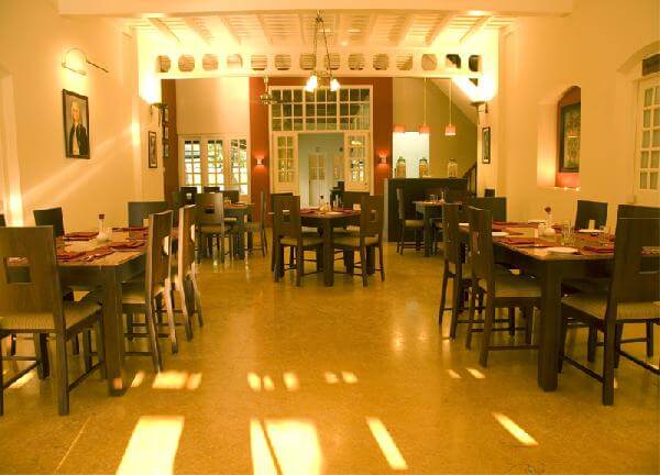 Lobby and also the restaurant space