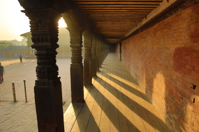 Courtyard in Bhaktapur Durbar Square