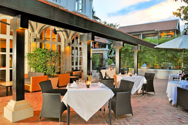 La Signature restaurant at Ansara Hotel, Vientiane