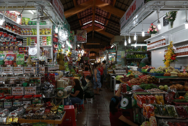 Inside Cho Ben Thanh, Saigon