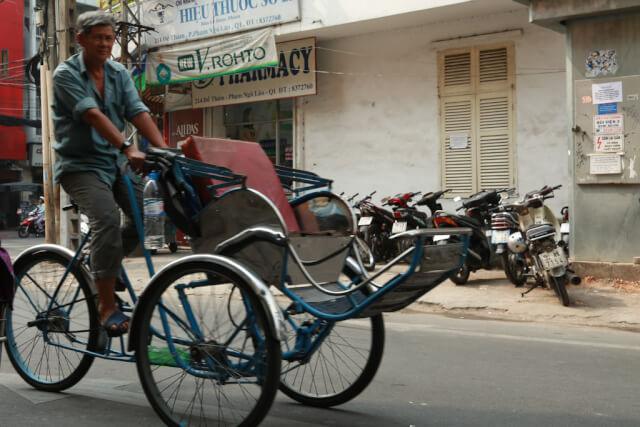 Cyclo in Ho Chi Minh City