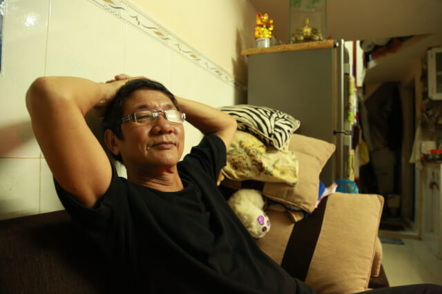 The landlord of the room where I stayed in Ho Chi Minh City