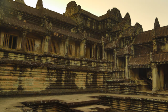 Central Courtyard of Angkor Wat