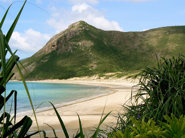 Isolated beach in Con Dao Islands