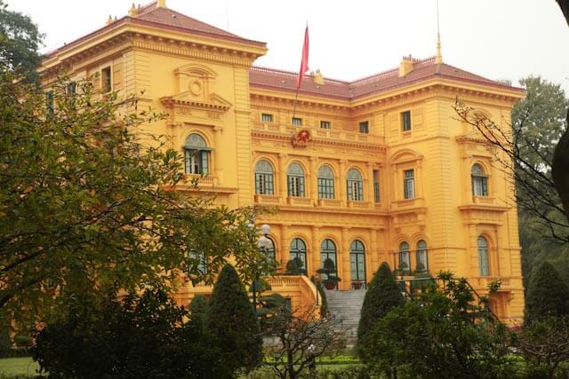 Presidential Palace in Hanoi