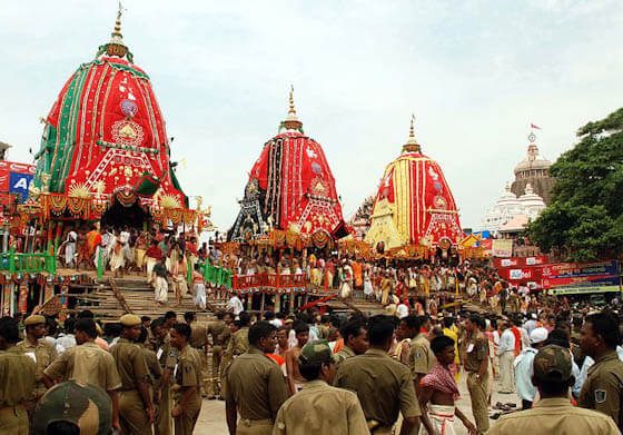 Puri Ratha Yatra in Odisha