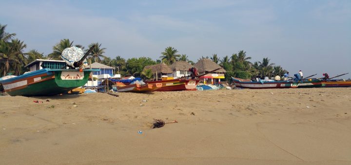 beaches in puducherry