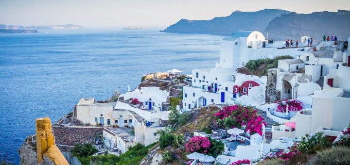 island getaways for a perfect honeymoon - santorini