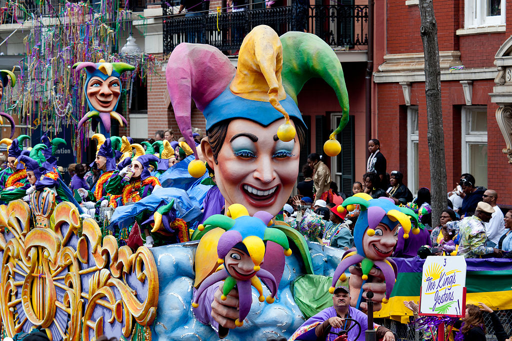 mardi gras - events in usa