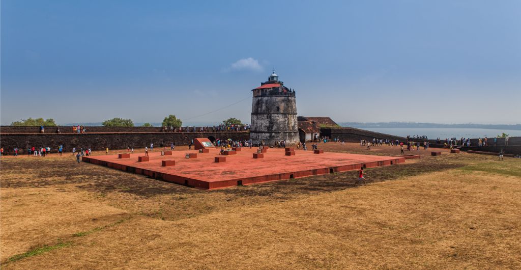 4 day goa itinerary - aguada fort