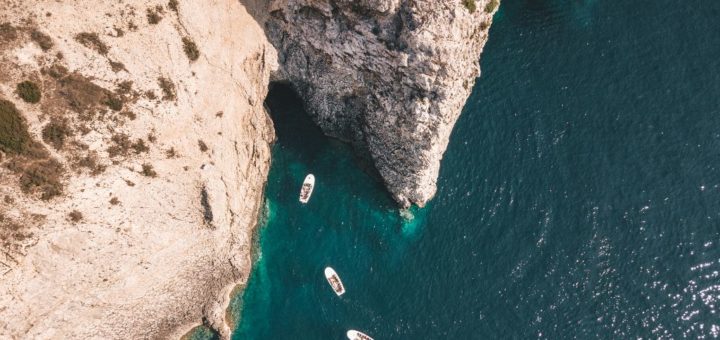 blue cave in croatia