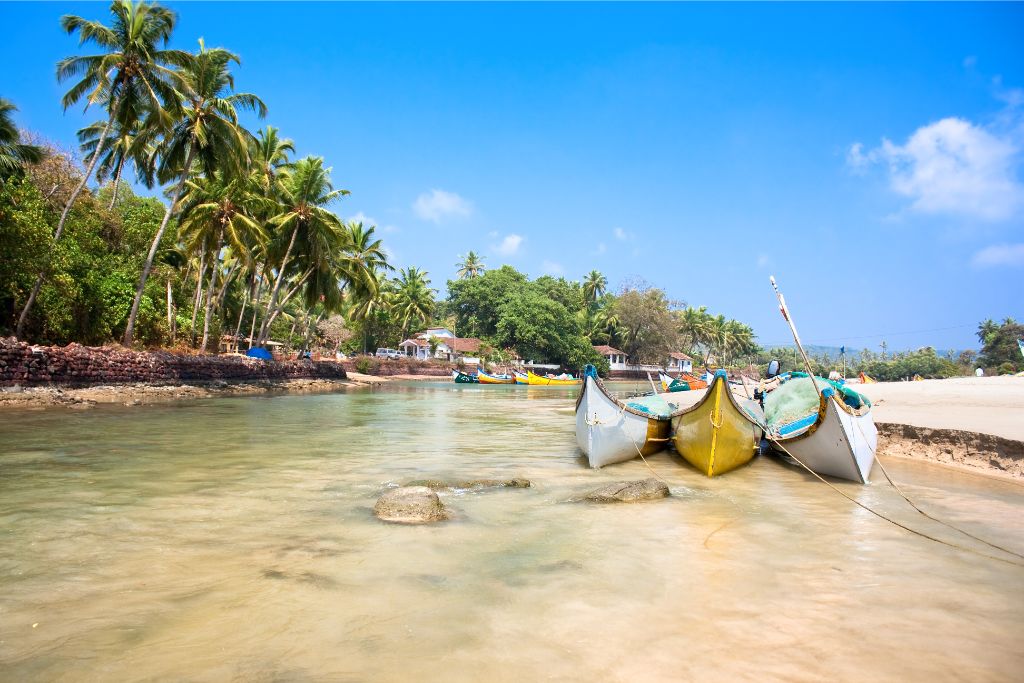 baga beach in goa