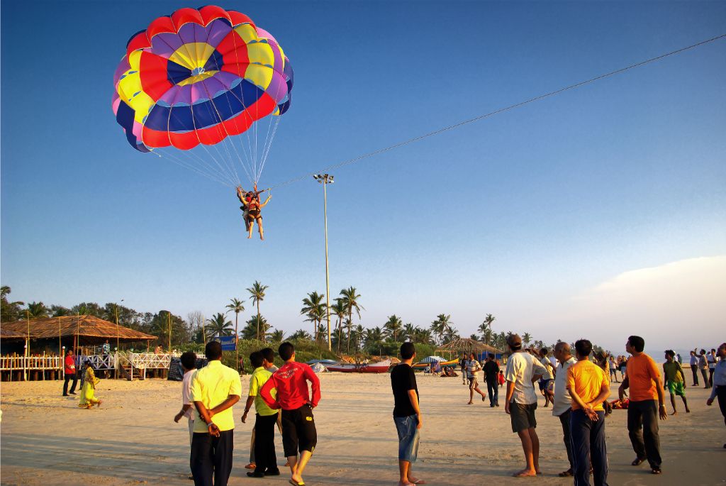Paragliding in goa