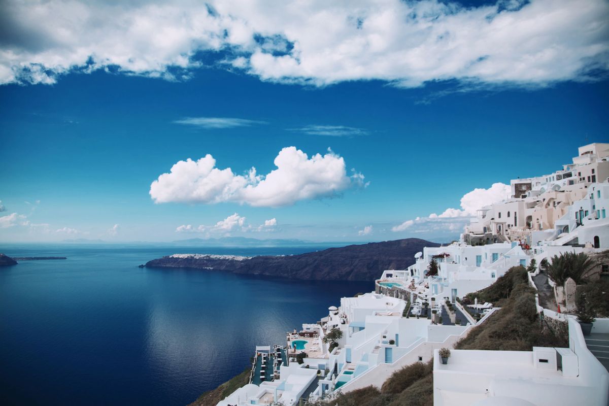 santorini - island holidays in greece