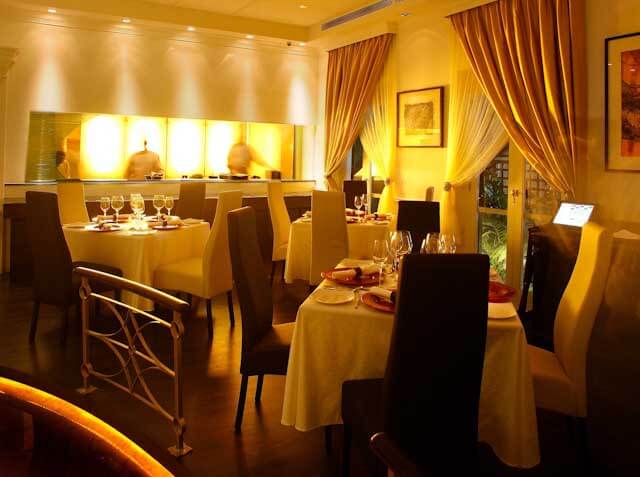 Sophisticated interiors of The Song Of India