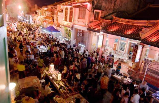 Jonker Street at Night