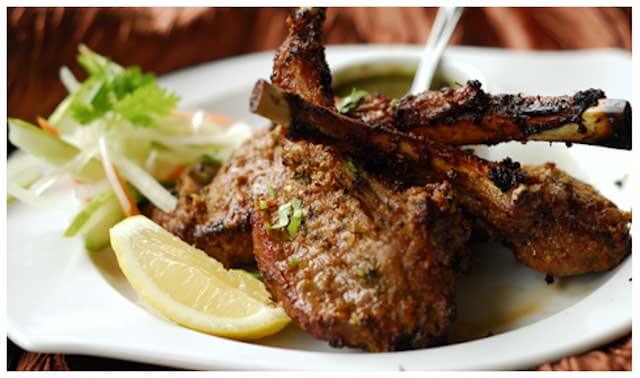 Tandoori Lamb Chops at Tandoori Corner