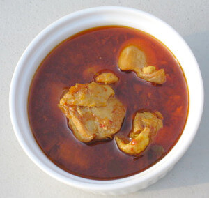 Oily Burmese Chicken Curry
