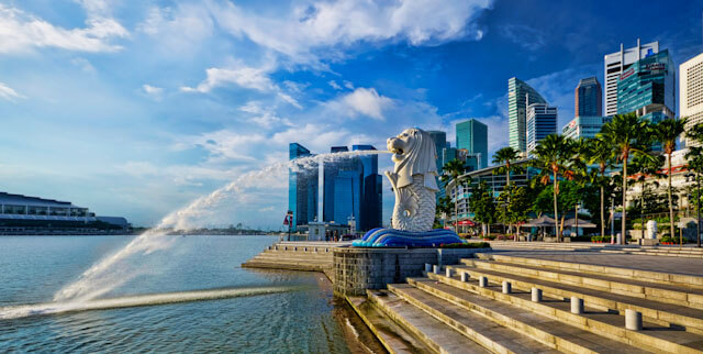 The Merlion of Singapore