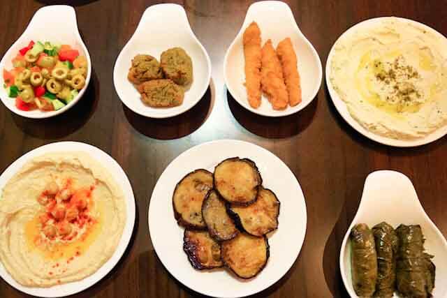 My feast at PIta & Olives