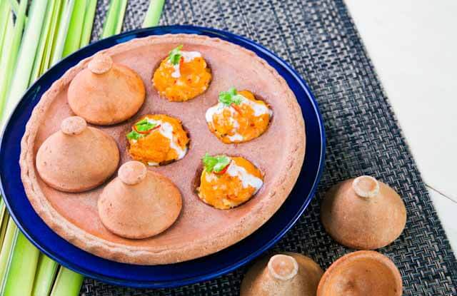 Hor Mok Talay Kanom Krok is my favorite dish at Sawadee Thai Cuisine